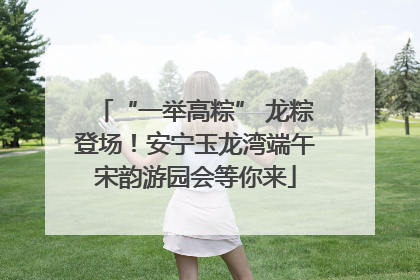 “一举高粽” 龙粽登场！安宁玉龙湾端午宋韵游园会等你来