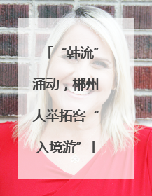 “韩流”涌动，郴州大举拓客“入境游”