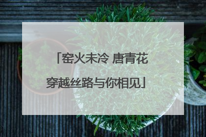 窑火未冷 唐青花穿越丝路与你相见