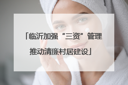 临沂加强“三资”管理 推动清廉村居建设