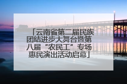 云南省第二届民族团结进步大舞台暨第八届“农民工”专场惠民演出活动启幕