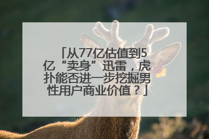 从77亿估值到5亿“卖身”迅雷，虎扑能否进一步挖掘男性用户商业价值？