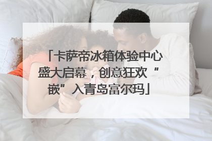 卡萨帝冰箱体验中心盛大启幕，创意狂欢“嵌”入青岛富尔玛