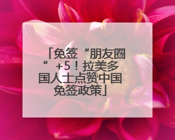 免签“朋友圈”+5！拉美多国人士点赞中国免签政策