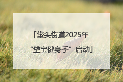 垡头街道2025年“垡宝健身季”启动