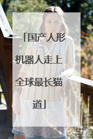 国产人形机器人走上全球最长猫道