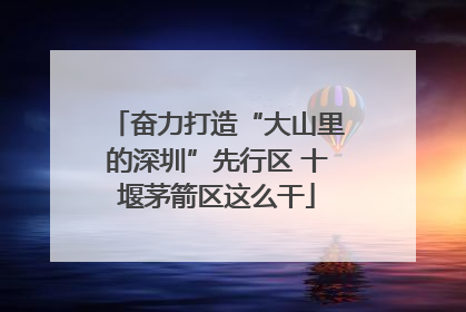 奋力打造“大山里的深圳”先行区 十堰茅箭区这么干