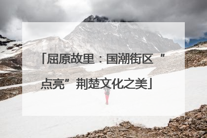 屈原故里：国潮街区“点亮”荆楚文化之美