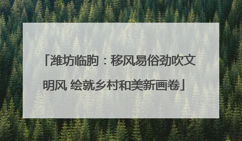 潍坊临朐：移风易俗劲吹文明风 绘就乡村和美新画卷