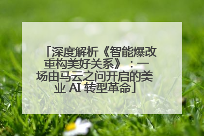 深度解析《智能爆改 重构美好关系》：一场由马云之问开启的美业 AI 转型革命