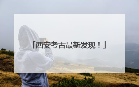 西安考古最新发现！