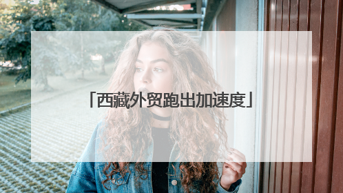 西藏外贸跑出加速度