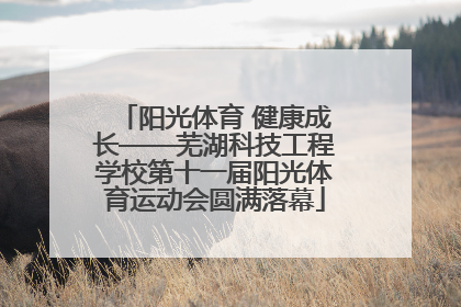 阳光体育 健康成长——芜湖科技工程学校第十一届阳光体育运动会圆满落幕