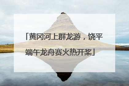 黄冈河上群龙游，饶平端午龙舟赛火热开桨