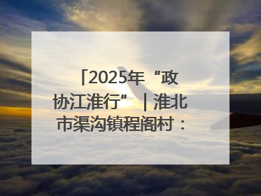 2025年“政协江淮行”｜淮北市渠沟镇程阁村：“生态痛点”变“生态景观”