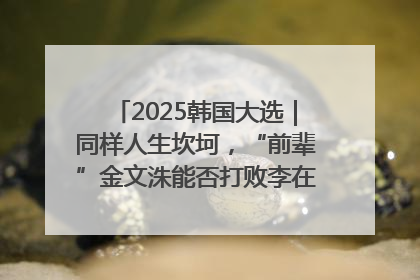 2025韩国大选｜同样人生坎坷，“前辈”金文洙能否打败李在明“逆风翻盘”？